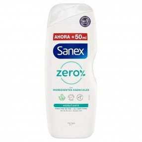 SANEX ZERO% gel de baño hidratante bote 600 ml
